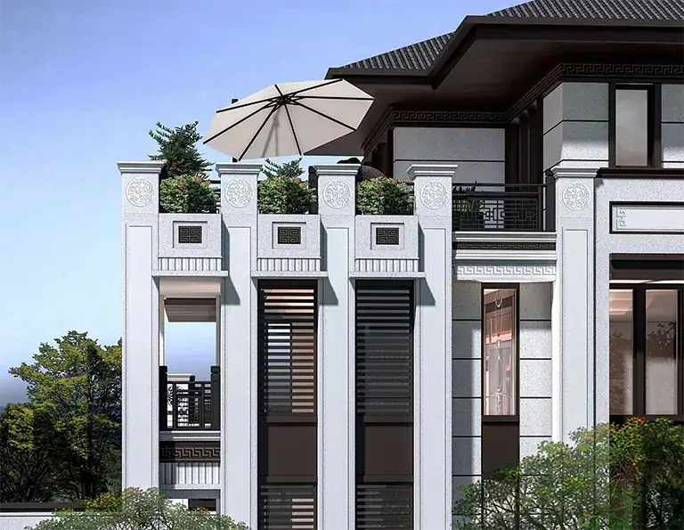 the Building with Quanzhou Ceramic Tiles