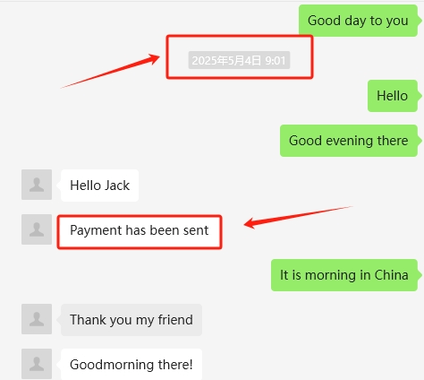 Customer RB Finished the Payoneer Payment