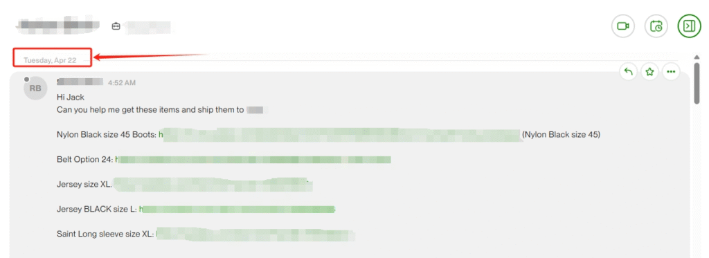RB Contacted Us in Upwork